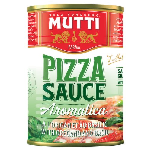 Mutti Pizza Sauce Aromatica with Oregano and Basil 400g