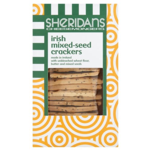 Sheridans Cheesemongers Irish Mixed-Seed Crackers 120g