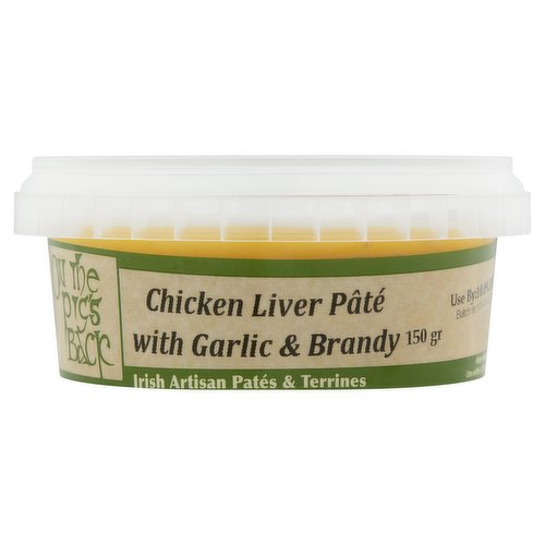 Sheridans Cheesemongers On The Pig's Back Chicken Liver Pâté with Garlic & Brandy 150g