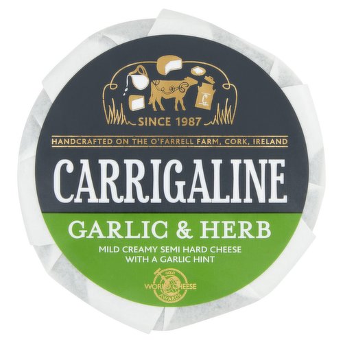 Sheridans Cheesemongers Carrigaline Garlic & Herb 200g