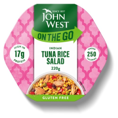 John West On the Go Indian Tuna Rice Salad 220g