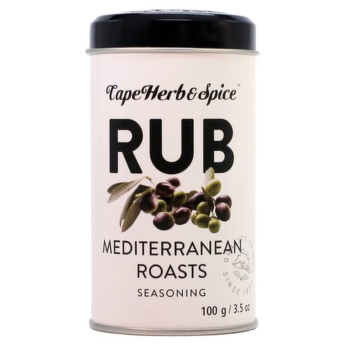 Cape Herb & Spice Rub Mediterranean Roasts Seasoning 100g