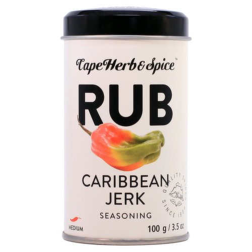 Cape Herb & Spice Rub Caribbean Jerk Seasoning 100g