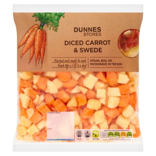 Dunnes Stores Diced Carrot & Swede 500g