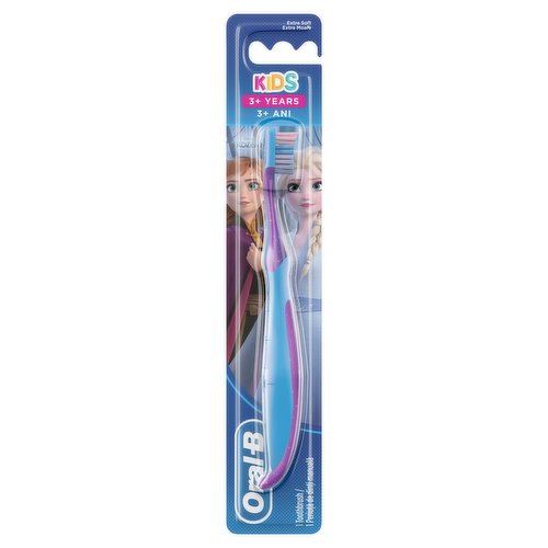 Oral-B Kids Manual Toothbrush Featuring Frozen or Cars Characters