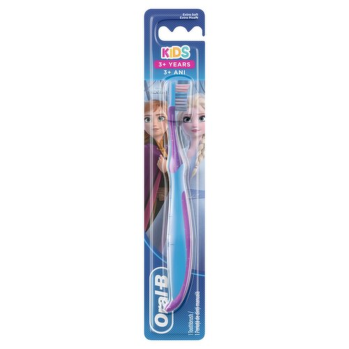 Oral-B Kids Manual Toothbrush Featuring Frozen or Cars Characters