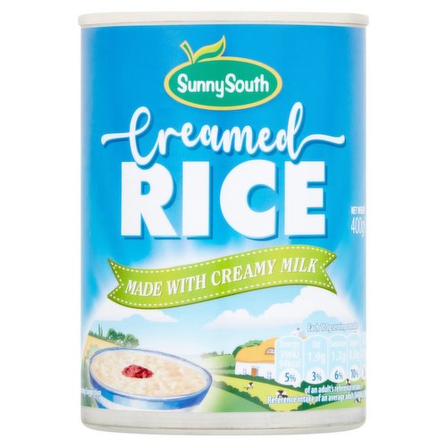 Sunny South Creamed Rice 400g