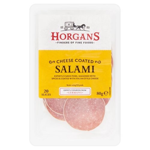 Horgans 20 Cheese Coated Salami 80g