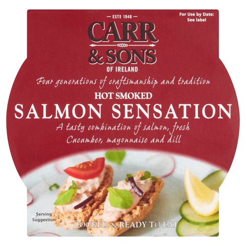 Carr & Sons of Ireland Hot Smoked Salmon Sensation 200g