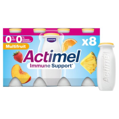 Milk Drink Actimel Danone Bottle BIGGYMONKEY™ Sizes L (175-180CM)