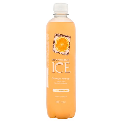 Sparkling Ice Orange Mango Flavoured Sparkling Water 500ml