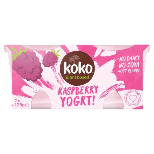 Koko Raspberry Yogrt 2 x 125g (250g)