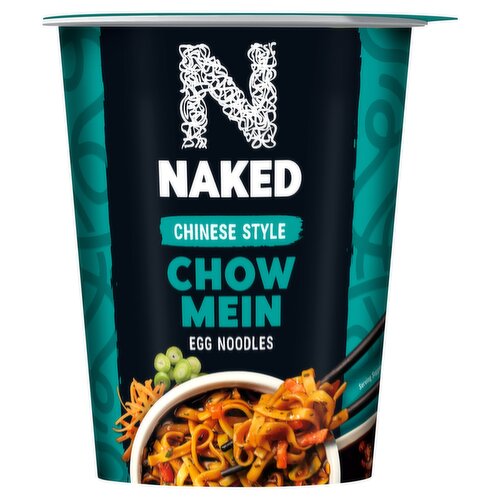 Naked Chinese Style Chow Mein Egg Noodles 78g