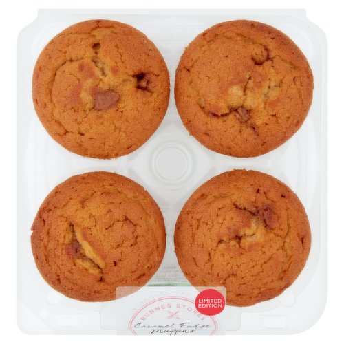 Dunnes Stores Cake Shop Limited Edition Caramel Fudge Muffins 300g