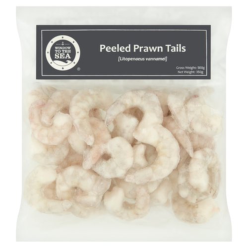 Window to the Sea Peeled Prawn Tails [Litopenaeus Vannamei] 350g