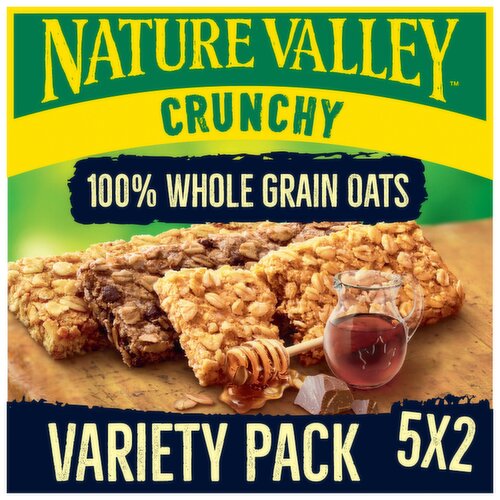 Nature Valley Crunchy Cereal Bars Variety Pack 5 x 42g (210g)