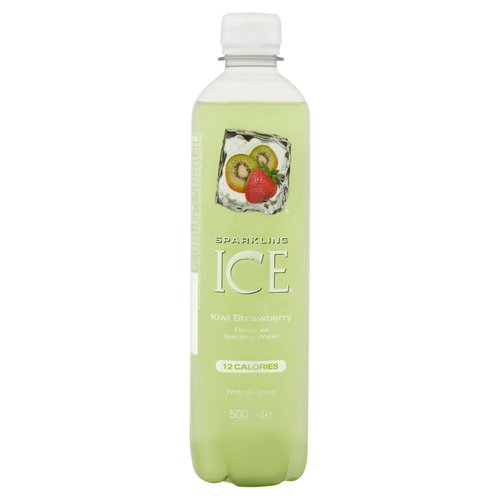 Sparkling Ice Kiwi Strawberry Flavoured Sparkling Water 500ml