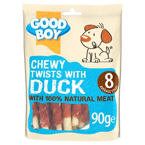 Good Boy Pawsley & Co. Chewy Twists with Duck 90g