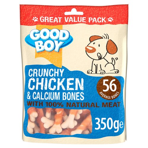 Good Boy Pawsley & Co. Crunchy Chicken & Calcium Bones 350g