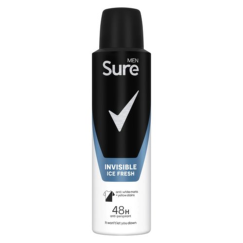 Sure  Anti-perspirant Aerosol Invisible Ice Fresh 150 ml 