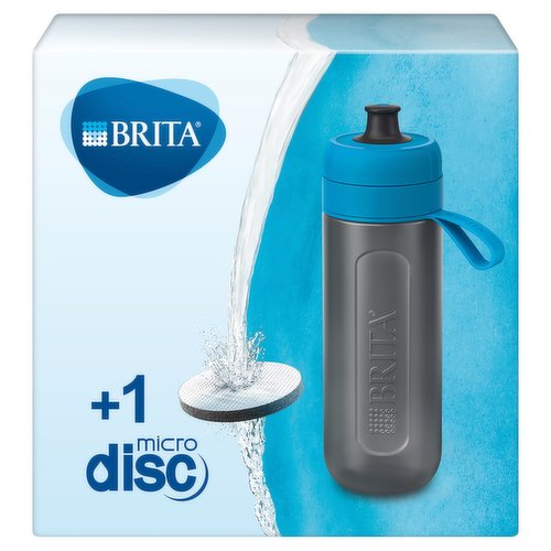 Brita® Soft Squeeze Water Filter Bottle - Aqua Blue - Candor