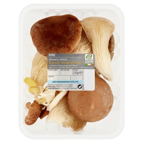 Dunnes Stores Growers Choice Exotic Mushrooms 150g