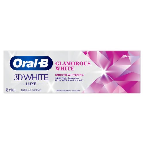 oral b 3d white glamorous white