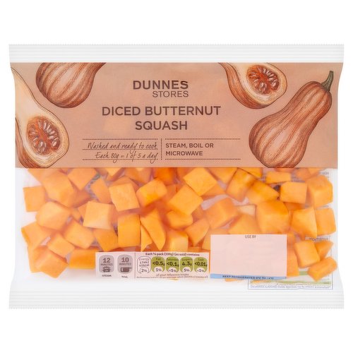 Dunnes Stores Diced Butternut Squash 300g