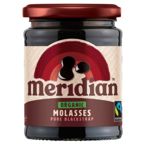 Meridian Organic Fairtrade Molasses Pure Blackstrap 350g