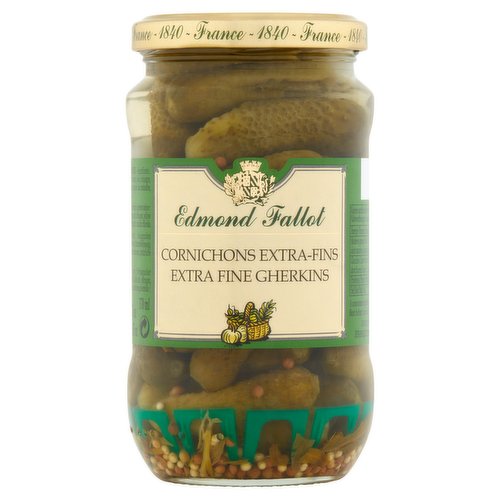 Edmond Fallot Extra Fine Gherkins 340g