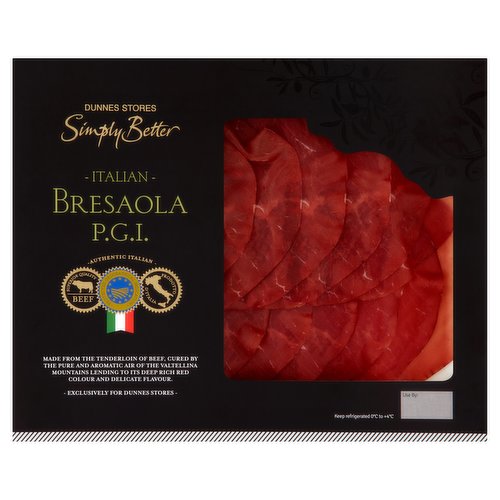 Dunnes Stores Simply Better Italian Bresaola P.G.I. 100g