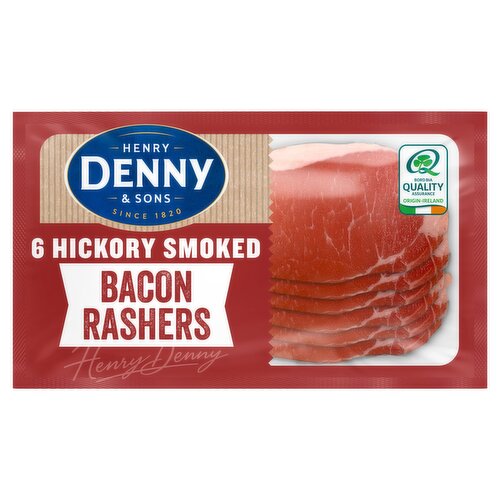 Henry Denny & Sons 6 Signature Cure Hickory Smoked Rashers 180g