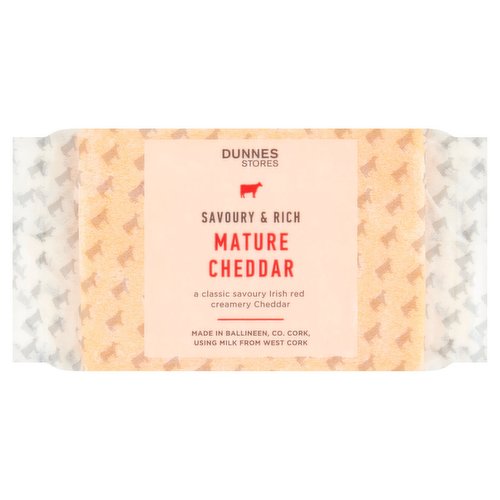 Dunnes Stores Savoury & Rich Mature Cheddar 200g