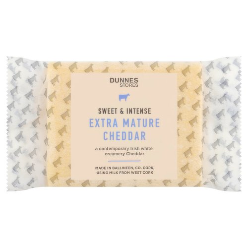 Dunnes Stores Sweet & Intense Extra Mature Cheddar 200g