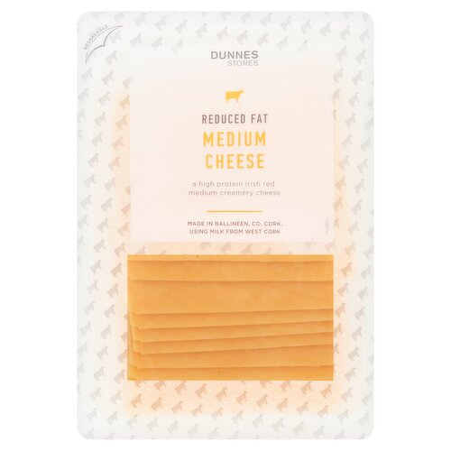 Dunnes Stores Reduced Fat Medium Cheese 180g