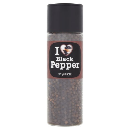 I Love Black Pepper Grinder 170g