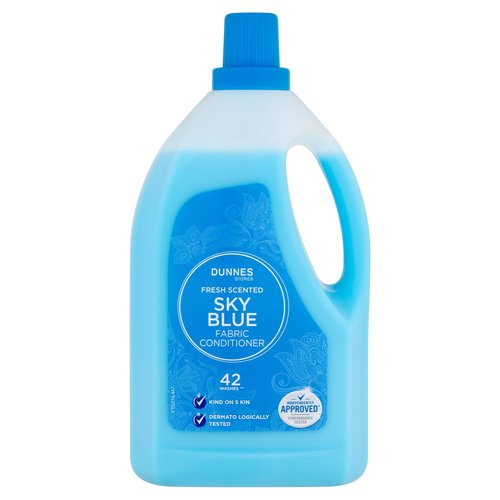 Dunnes Stores Fresh Scented Sky Blue Fabric Conditioner 42 Washes 1.5L