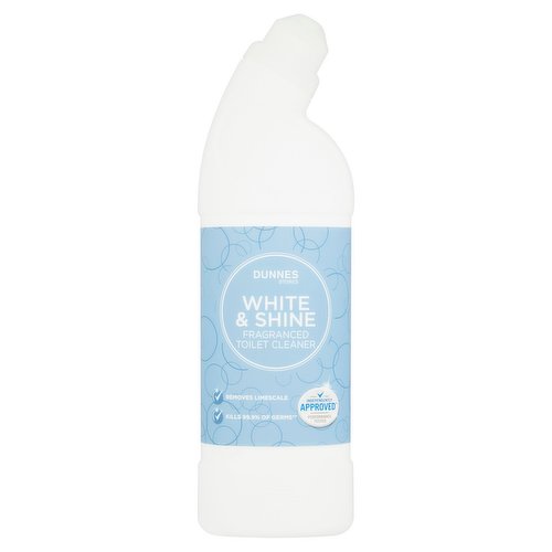 Dunnes Stores White & Shine Fragranced Toilet Cleaner 750ml