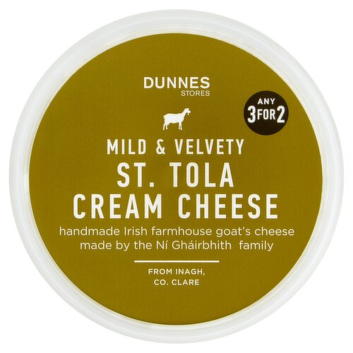 Dunnes Stores St. Tola Cream Cheese 120g