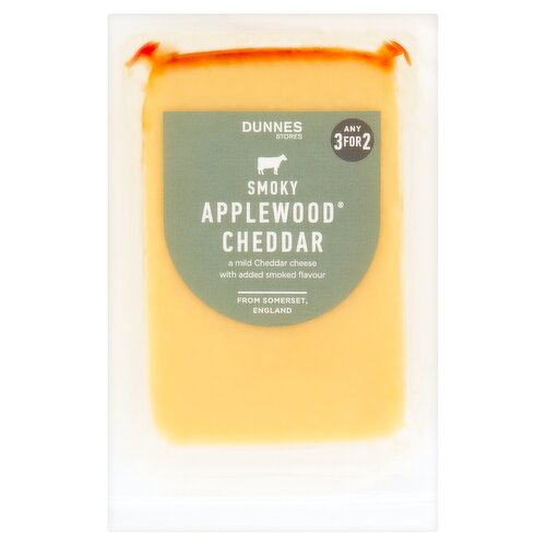 Dunnes Stores Smoky Applewood Cheddar 150g