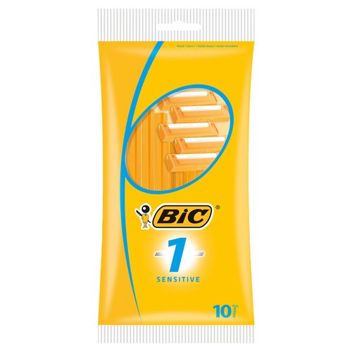 BIC 1 Sensitive Disposable Razors 10 Pack