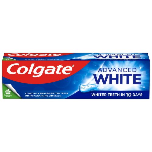 Colgate Advanced White Teeth Whitening Toothpaste 75ml