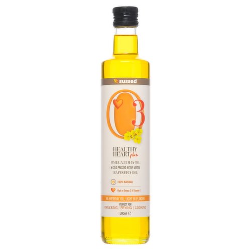 Sussed Healthy Heart Plus Omega 3 DHA Oil 500ml