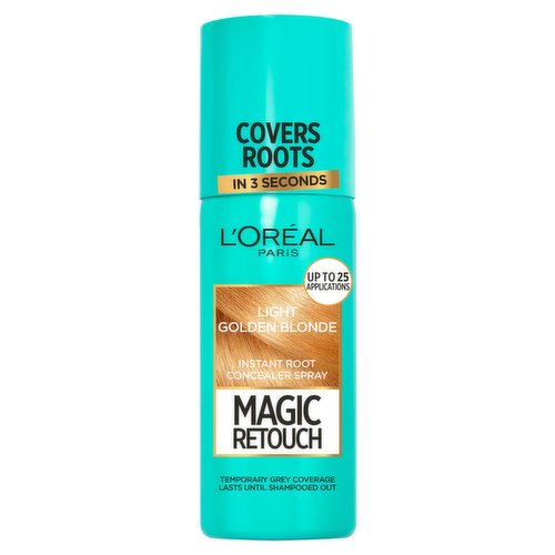 L'Oreal Magic Retouch Light Golden Blonde Temporary Instant Root Concealer Spray 75ml