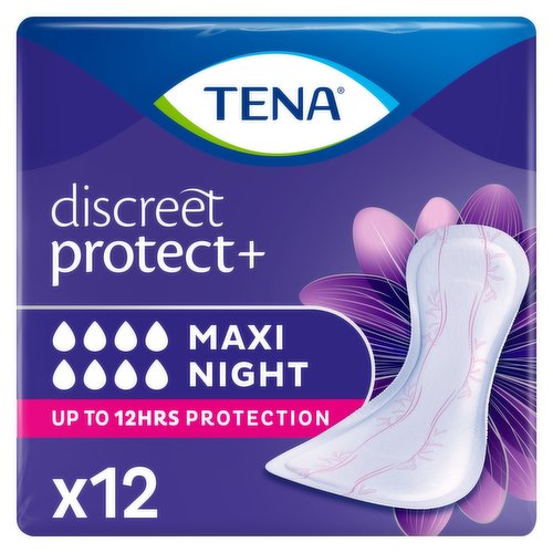 TENA Discreet Maxi Night Duo 12 pack