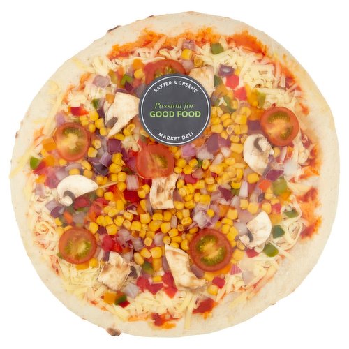 Baxter & Greene Vegetarian Pizza 480g