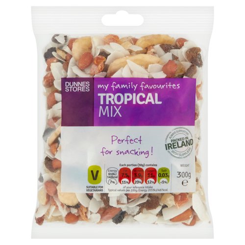 Dunnes Stores My Family Favourites Tropical Mix 300g