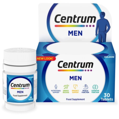 Centrum Men Multivitamins & Vitamin Tablets, 30