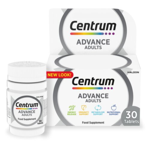 Centrum Advance Multivitamins & Vitamin Tablets, 30 