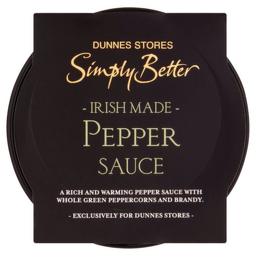 Dunnes Stores Simply Better Irish Made Pepper Sauce 150g